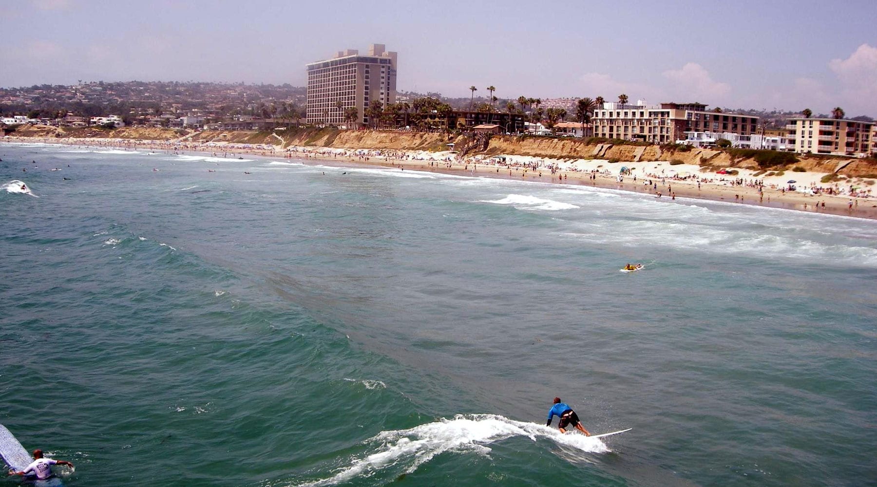 Surfer at Pacific Beach