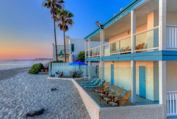 Del Mar Motel on the beach
