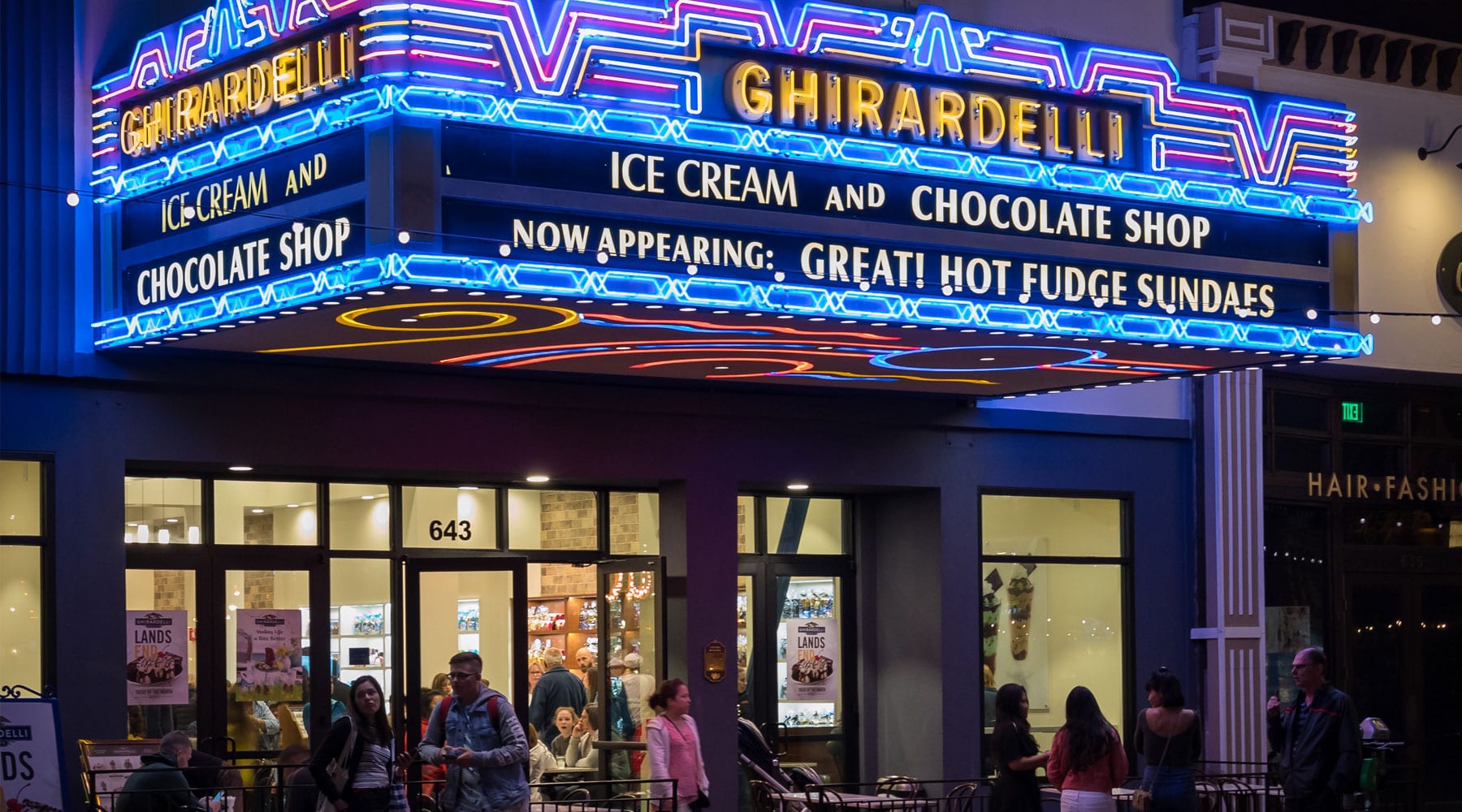 Ghirardelli Ice Cream and Chocolate Shop